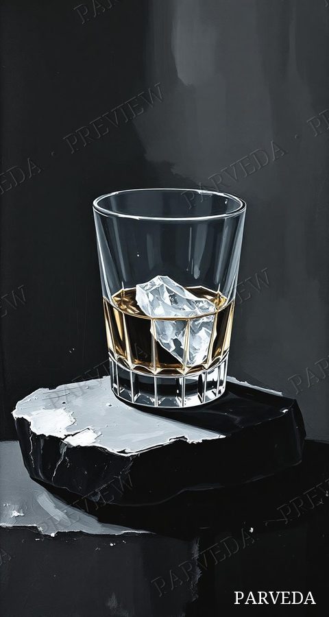Black artwork 45