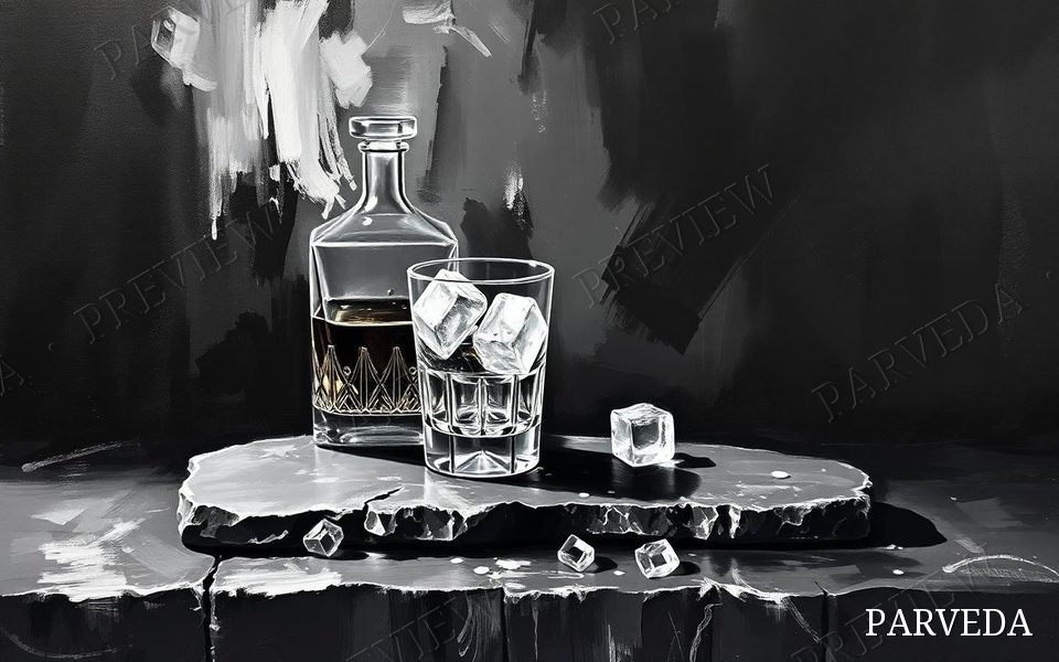 Black artwork 45