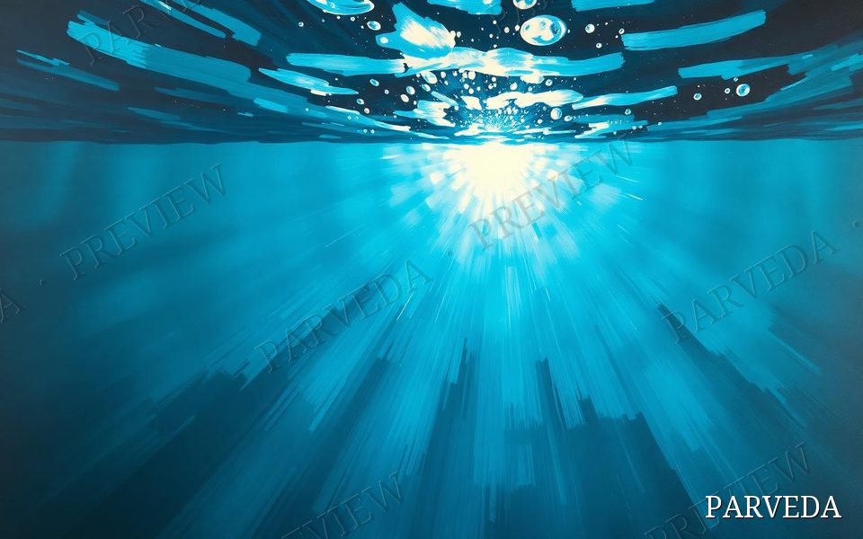 Ocean — Mac on a MacBook